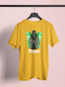 Premium Printed Yellow Cotton tshirt