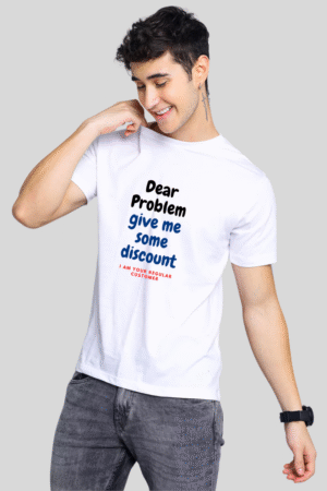 Printed White tshirt