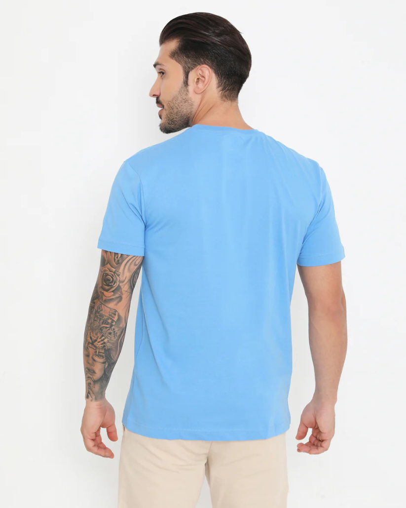 Plain blue tshirts