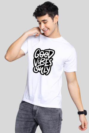 Printed White tshirt