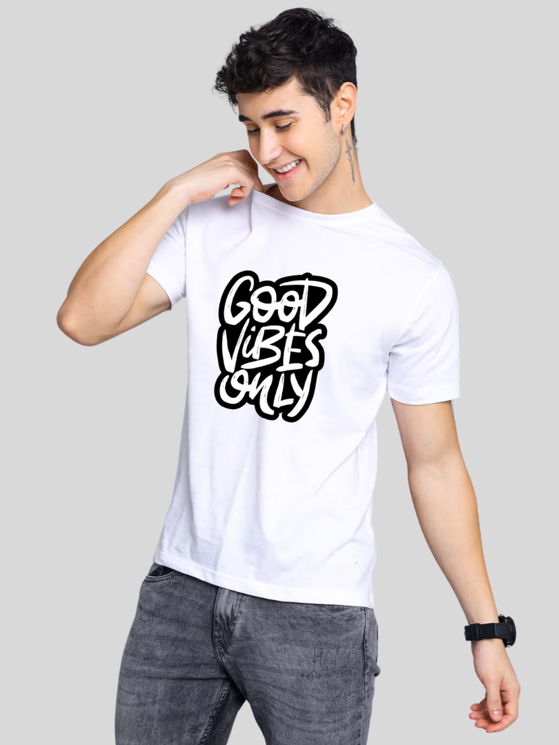 Printed White tshirt