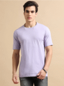 Plain cotton tshirt Lavender