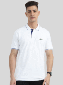 Lacoste Organic Polo T-Shirts White front view