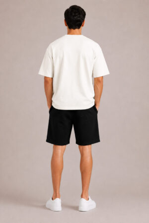 mens shorts with offwhite oversized combo
