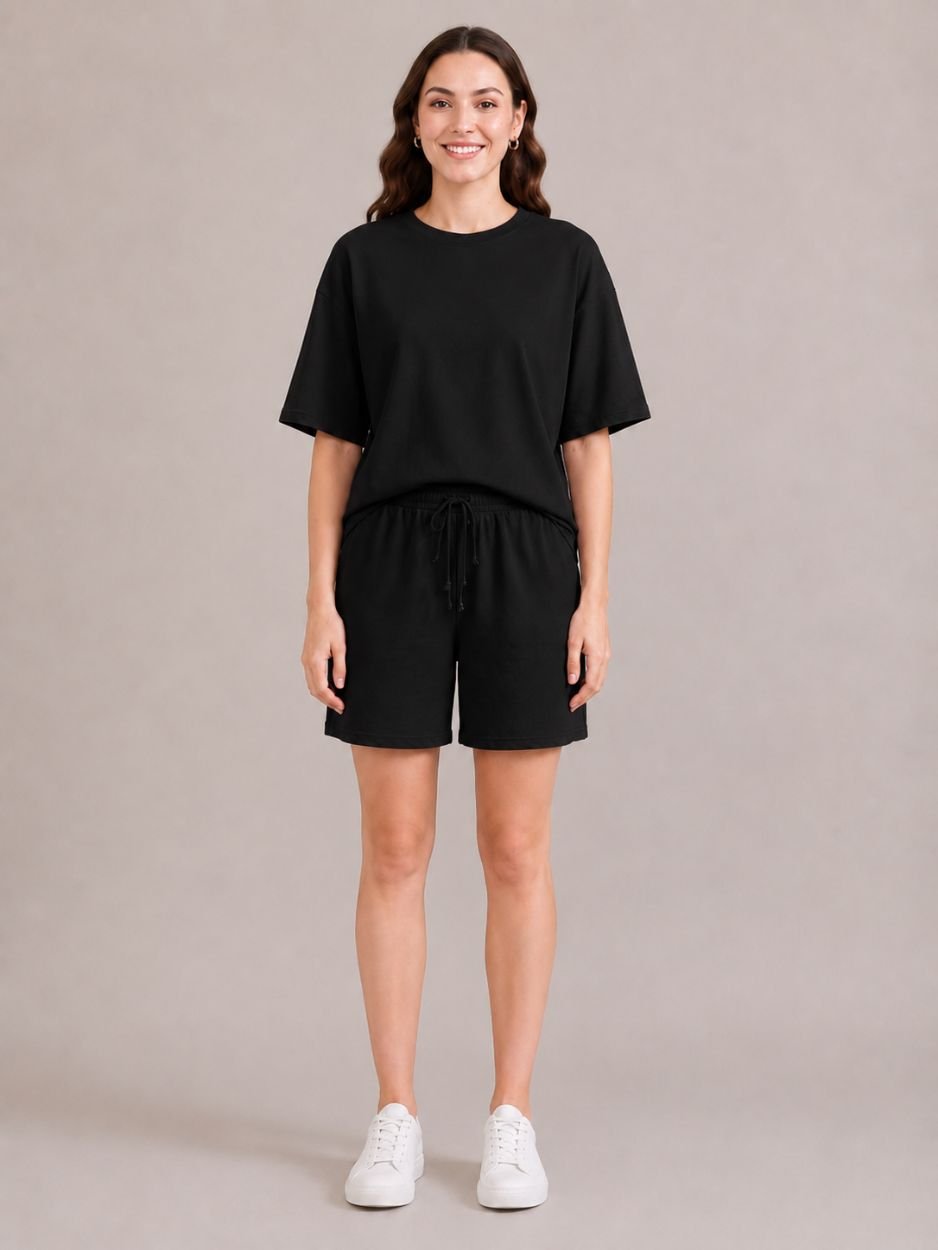 Women black co-ord sets